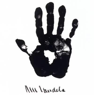 Mandela Hand of Africa