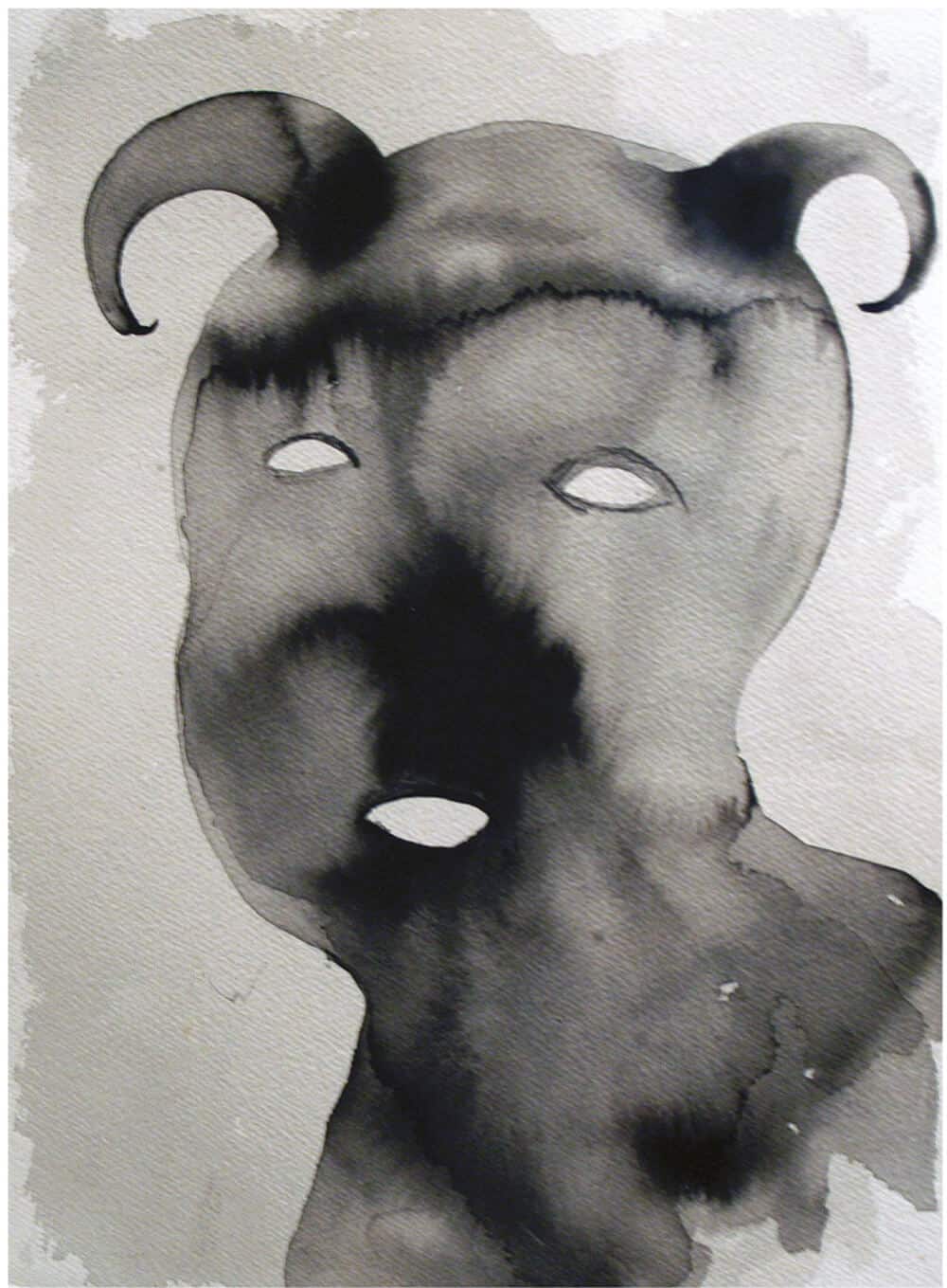 Barthélémy Togo, Devil Head No 6, 2016. ©Adagp, Paris. Images courtesy of Mario Mauroner Gallery, Vienna.
