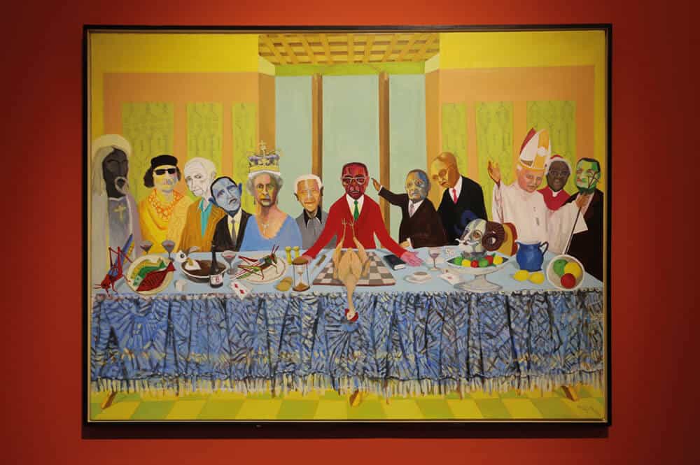 Richard Mudarkiki's painting, The Passover.
