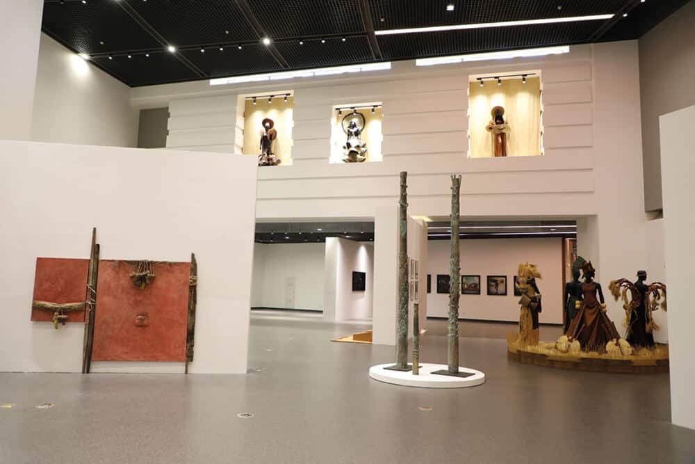 Current exhibition. All images courtesy of the Museum of Black Civilisation.