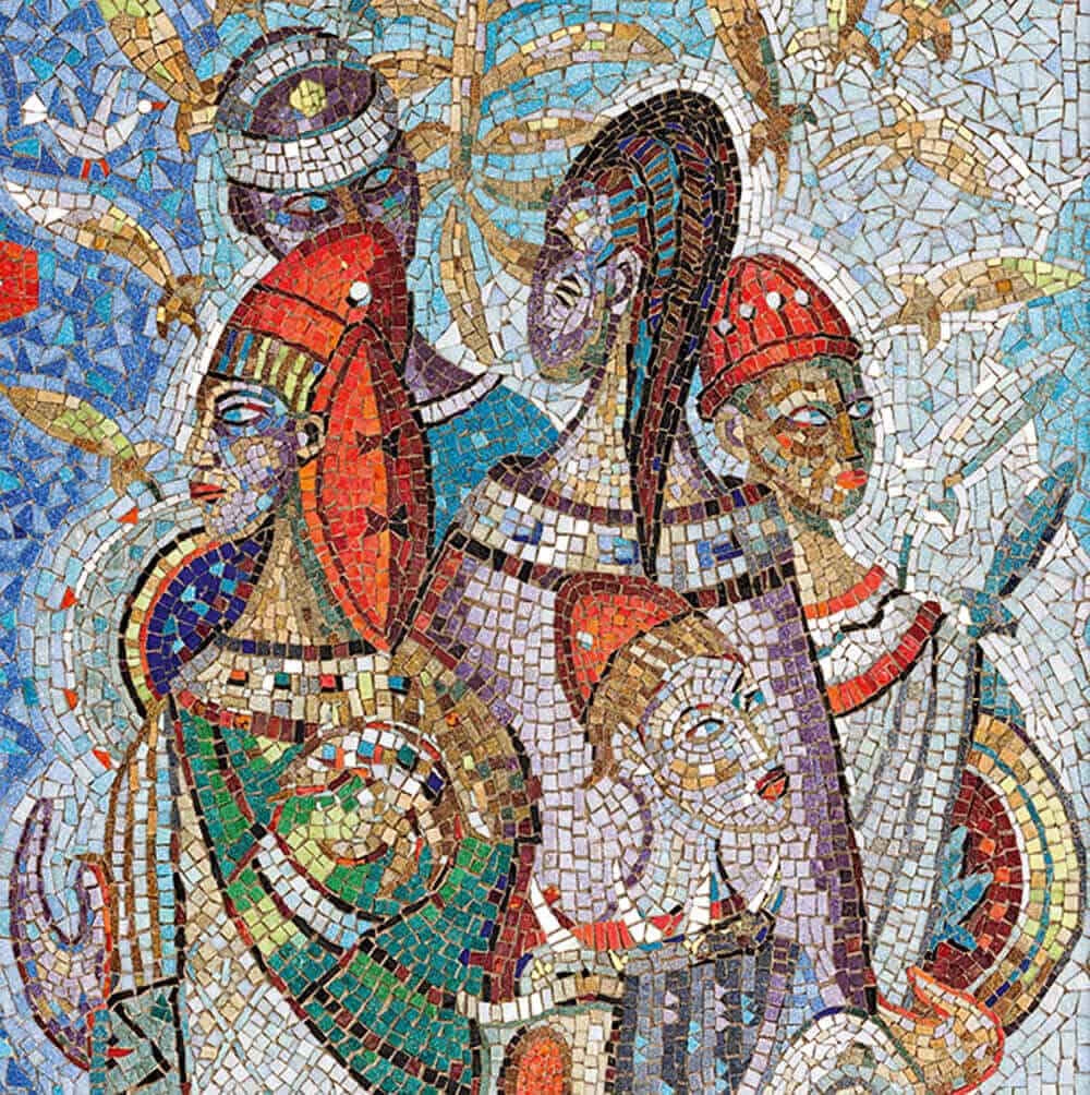 Alexis Preller | Mural (detail) | Mosaic | 269 x 86,5cm | R 6 000 000 - 8 000 000