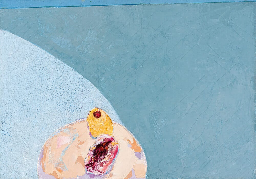 Penny Siopis, Cakes: Treats, Oil on canvas | 63 x 89,5cm | R 400 000 - 600 000