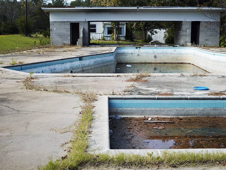 Barry Salzman, The Swimming Pool, 2014.