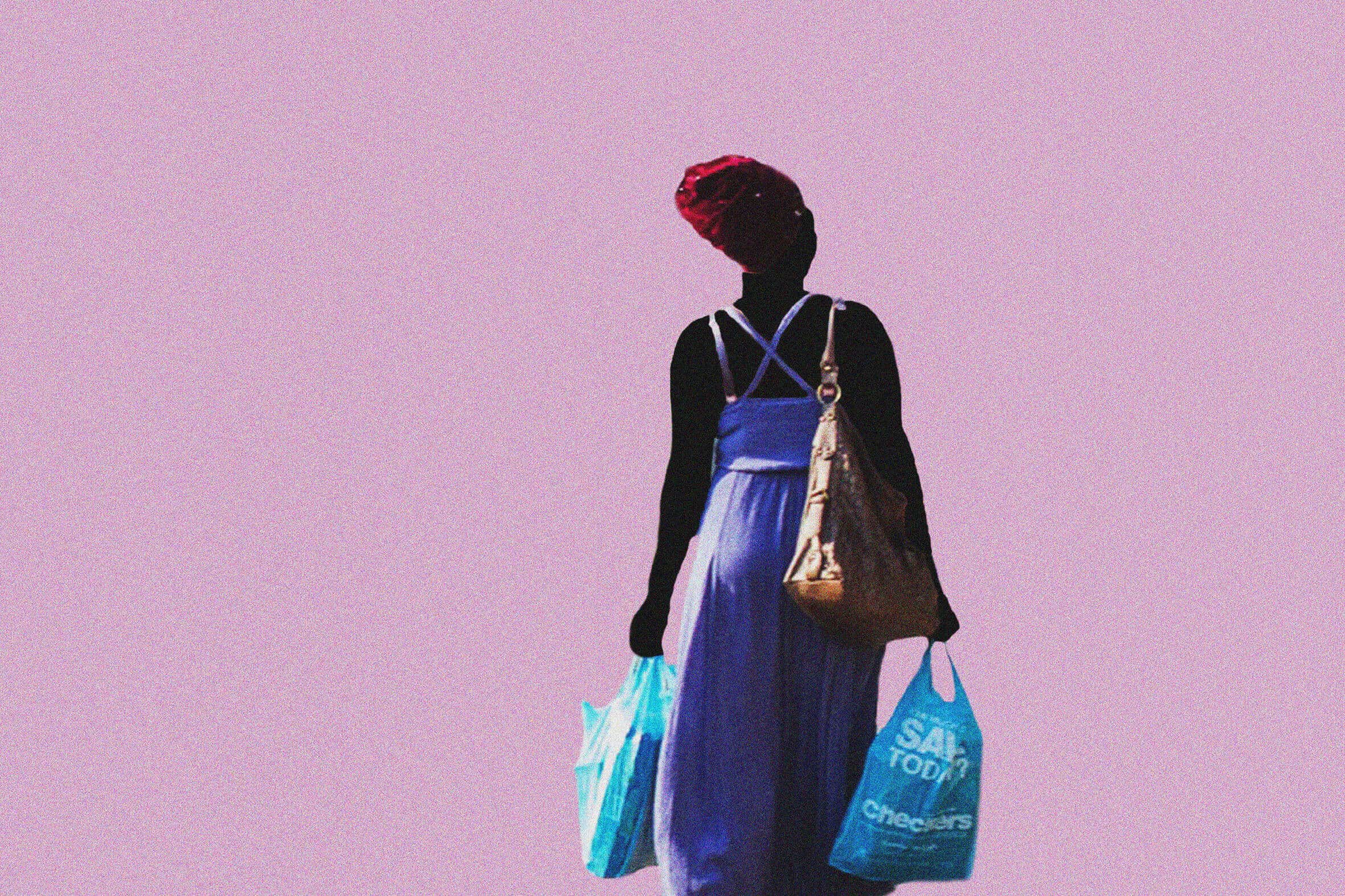 Lusanda Ndita, from the series Iqhawe, 2019. Digital Collage, 60 x 40cm.