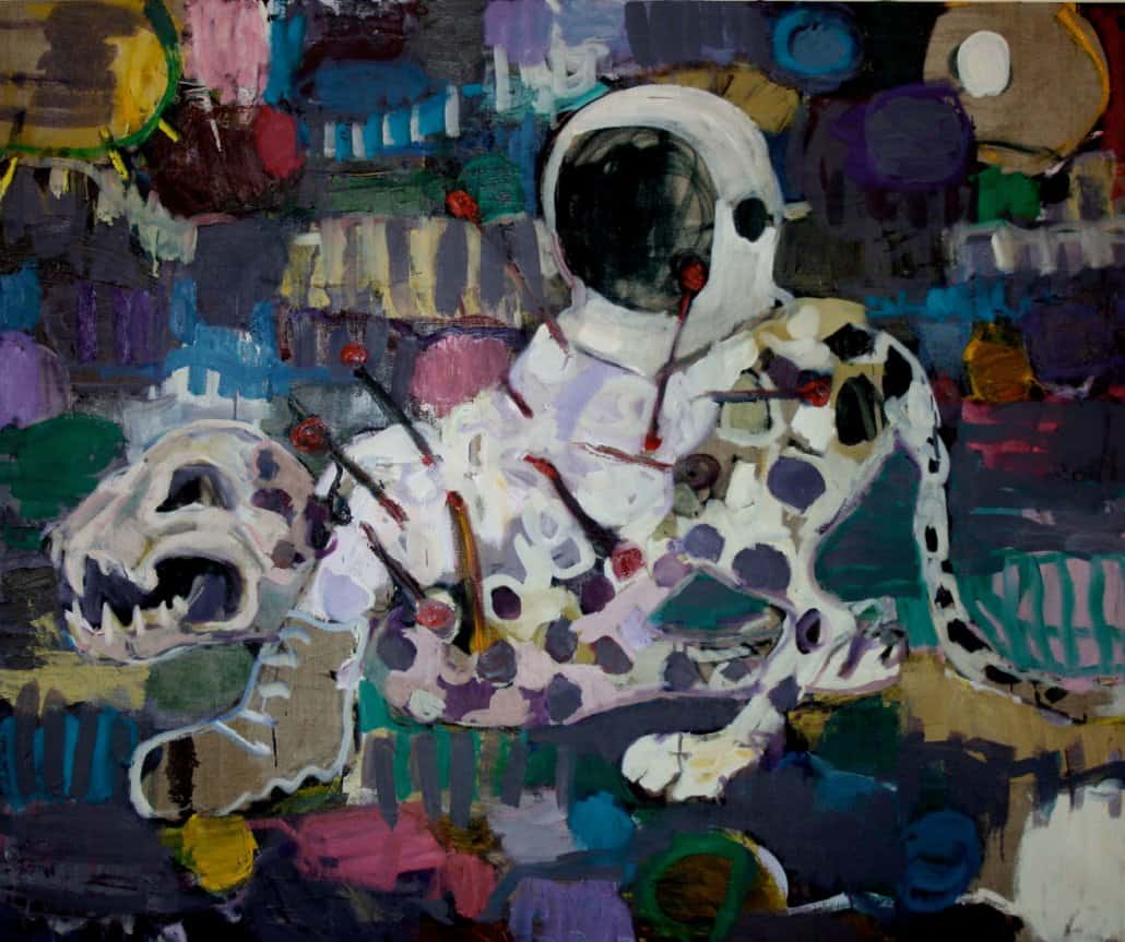 SOUTH AFRICAN AUCTION DEBUT RECORD Mischek Masamvu, Voodoo Astronaut, 2012 | SOLD FOR: R 204 840